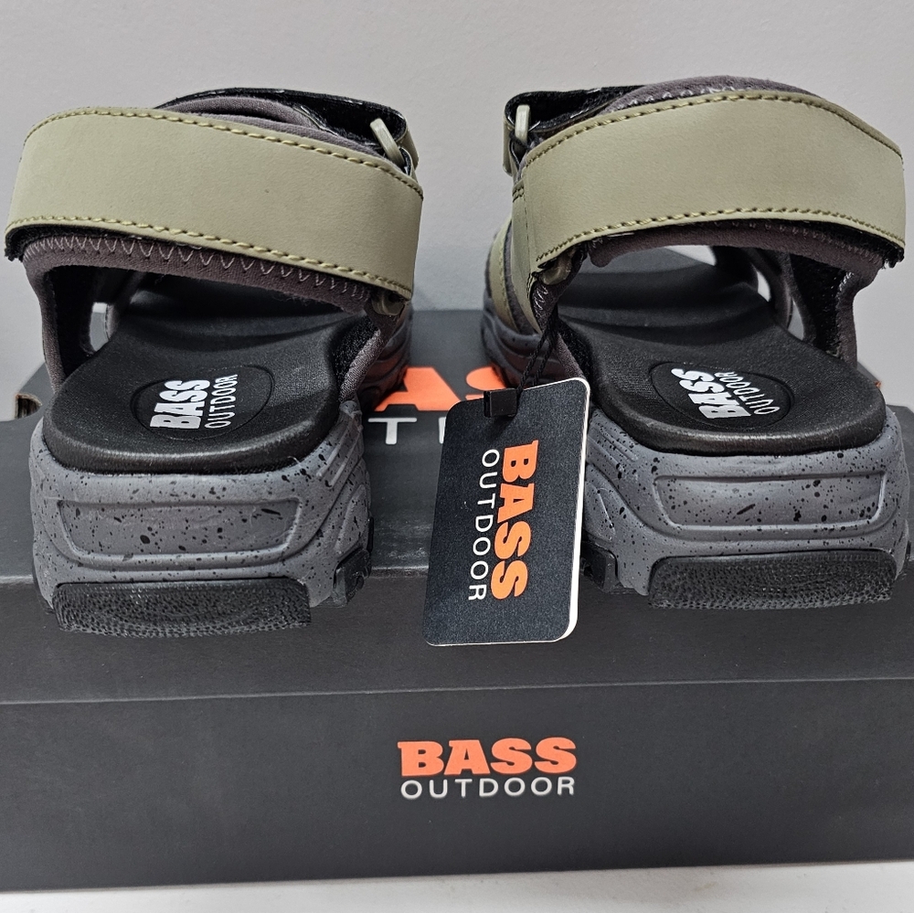 BASS OUTDOOR Womens Trail Sandal Olive Green Size 8.5 NEW - Picture 4 of 8